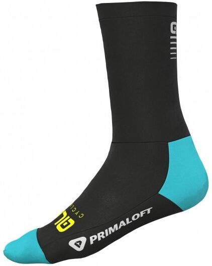 ALE' Calzini invernali  18 cm THERMO primaloft nero-bianco