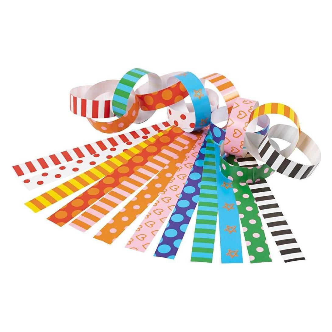 Creativ Company Papier Stroken - Bedrukt, 2400st. (5707167023549)
