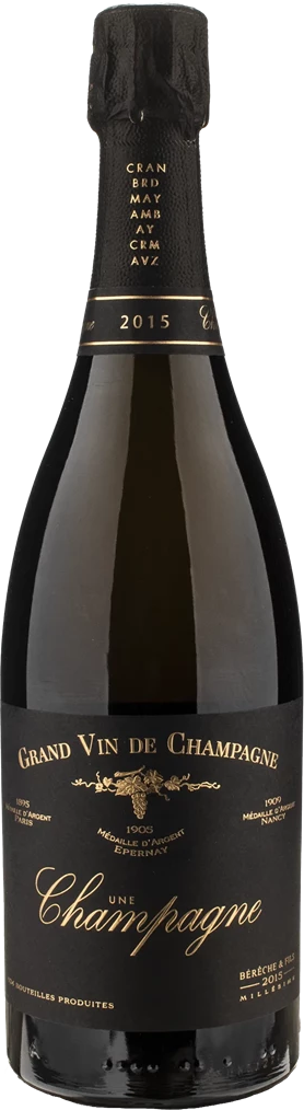Bereche Champagne Une Extra Brut Millesime 2015