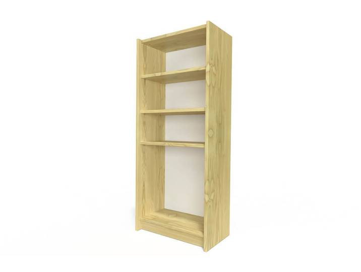Bibliothèque bois Miel