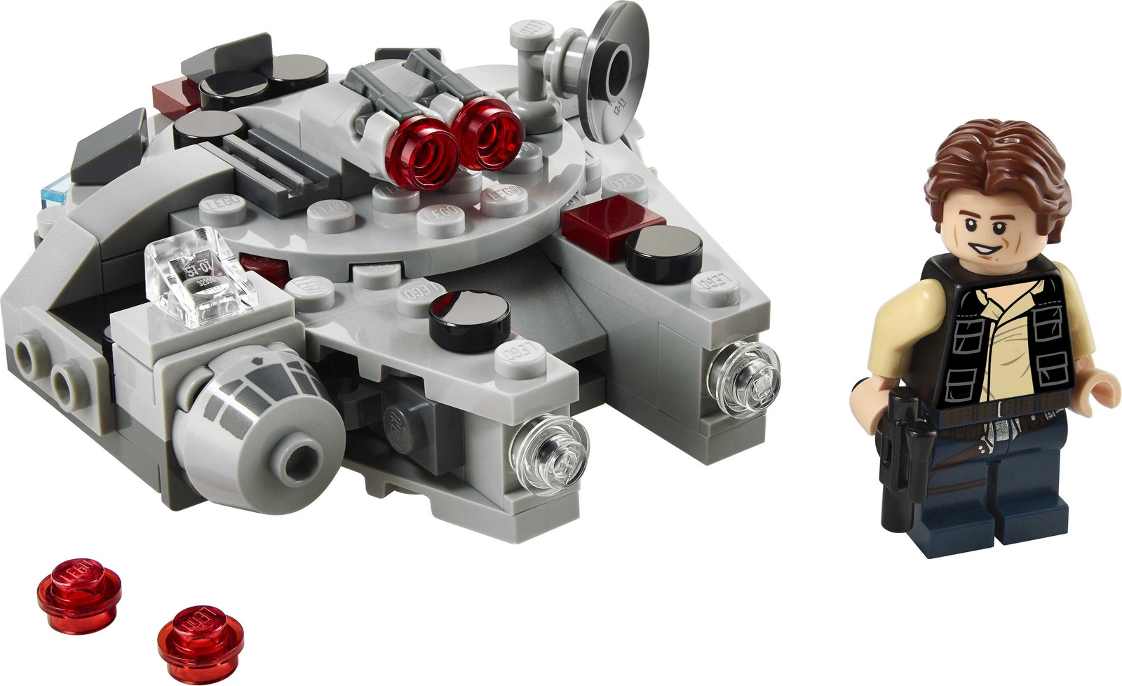 LEGO 75295 Star Wars Millennium Falcon microvliegtuigje met Han Solo minifiguur