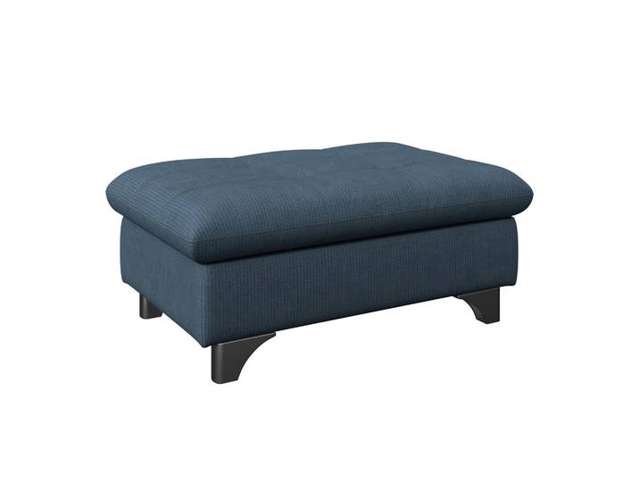 Livetastic Hocker, Dunkelblau, Metall, quadratisch, 108x46x108 cm, Stoffauswahl, Wohnzimmer, Sessel, Hocker, Sitzhocker