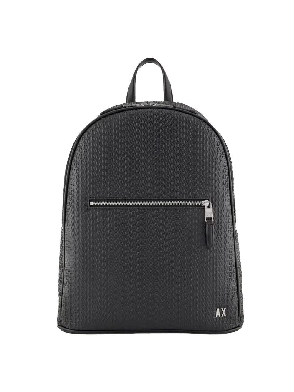 Armani Exchange Herren Rucksack aus beschichtetem Material