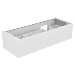 edition 11 waschtischunterbau mit auszug u. beleuchtung 1400 x 350 x 535 mm trüffel/trüffel wub edition 11 31266, 1 auszug, bel., trüffel/trüffel