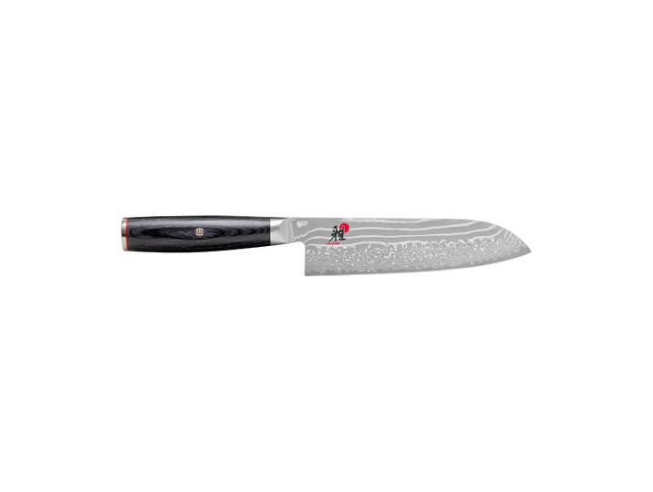 Miyabi Raw 5000FCD Santokumesser 18 cm Damaskus-schwarz