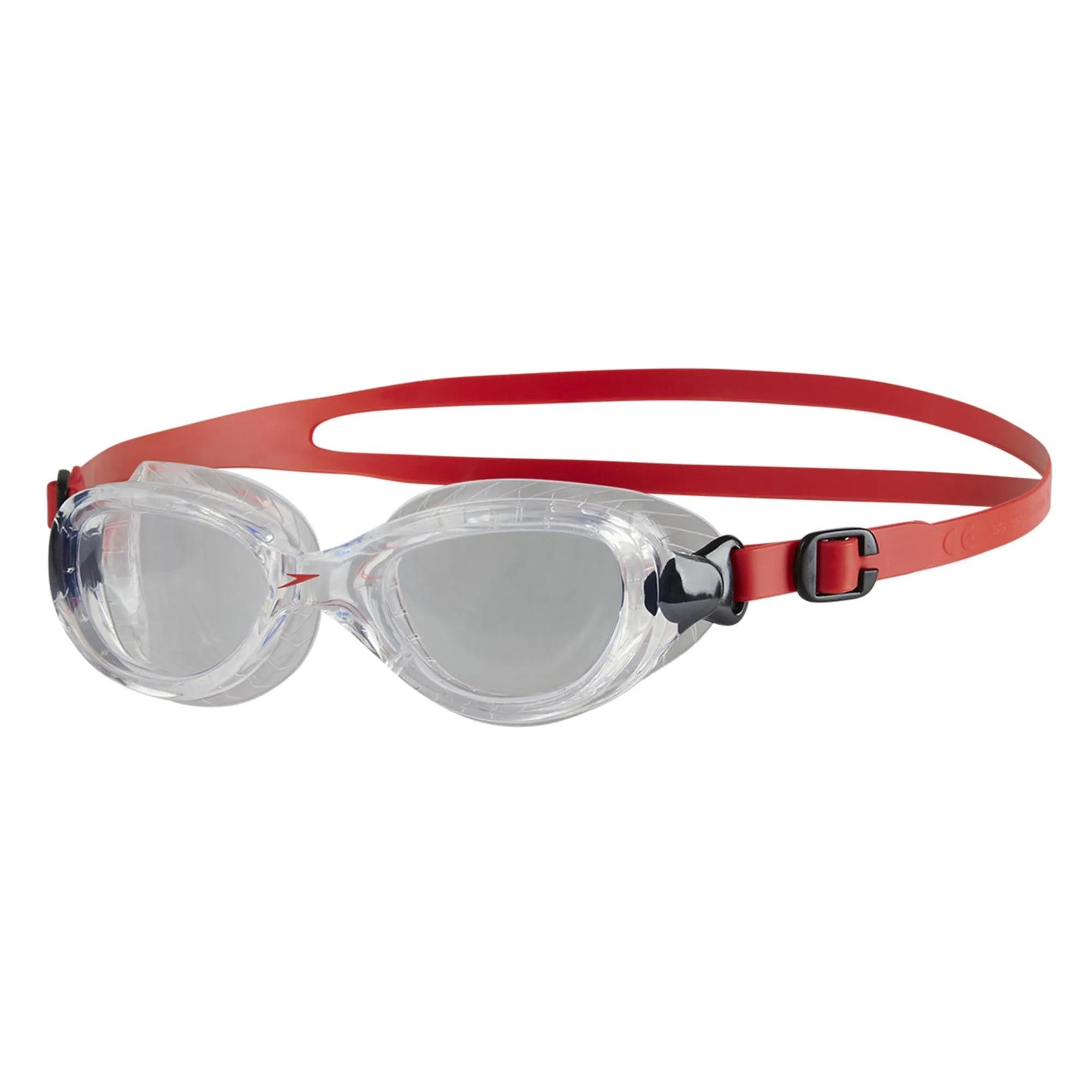 Speedo Kinderen/Kinderen Futura Classic Zwembril (Lava Rood/Clear)