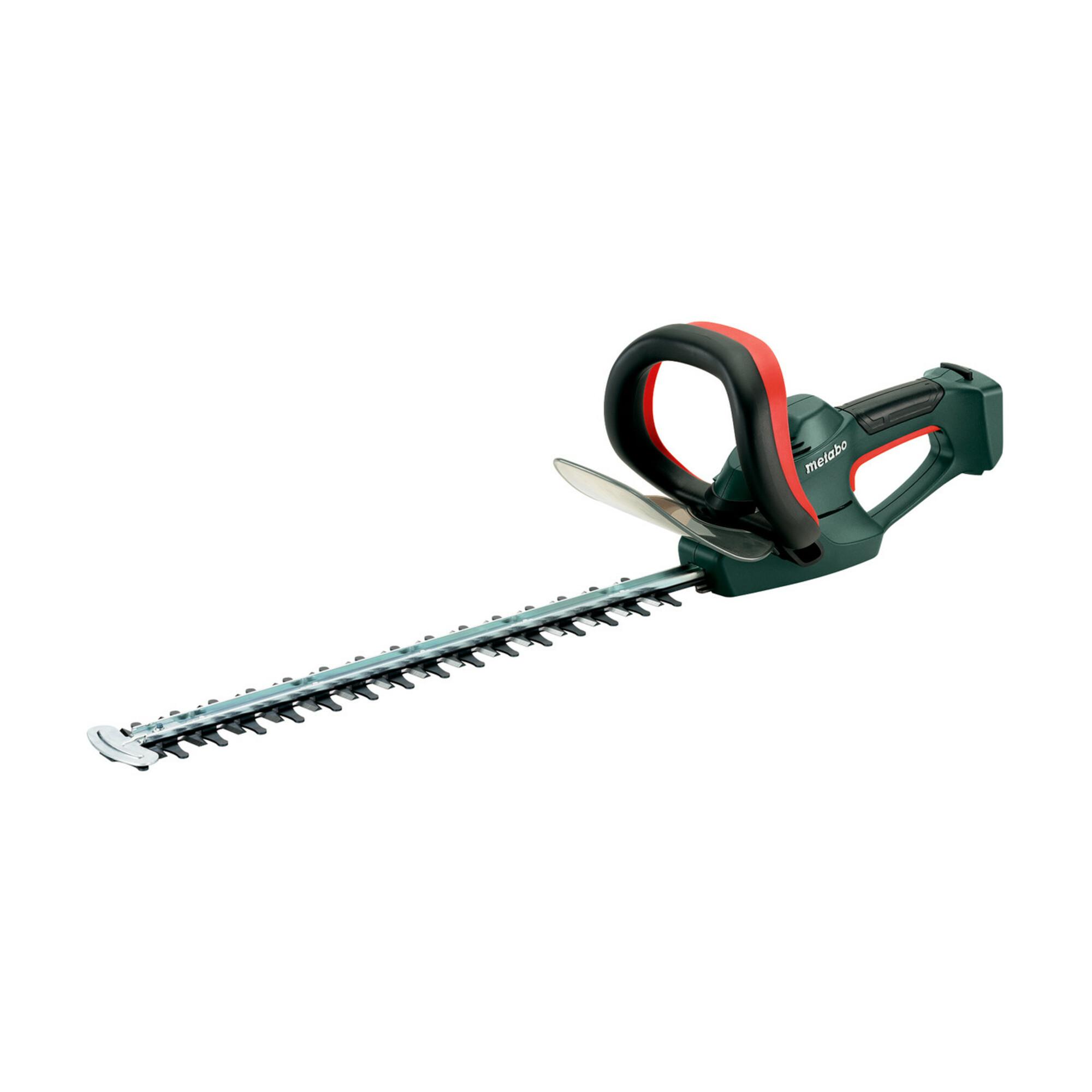 Metabo AHS 18-65 V Akku-Heckenschere mit Schnittlänge von 65 cm und Schnittstärke von 18 mm, Karton, 600467850)