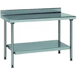 Tournus Ausstattung Angebauter Edelstahltisch 900 x 2000 x 600 cm Tournus