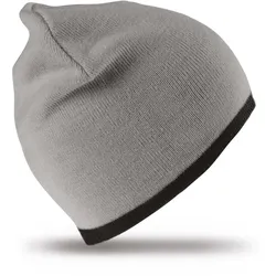 Result Winter Essentials Unisex Wende Strickmütze Beanie RC046X grey/black one size