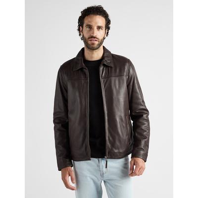 Lederjacke JCC "Luca", Herren, Gr. 58, braun, Obermaterial: 100% Lammnappa. Futter: 100% Baumwolle. Ärmelfutter: 100% Polyester, Jacken