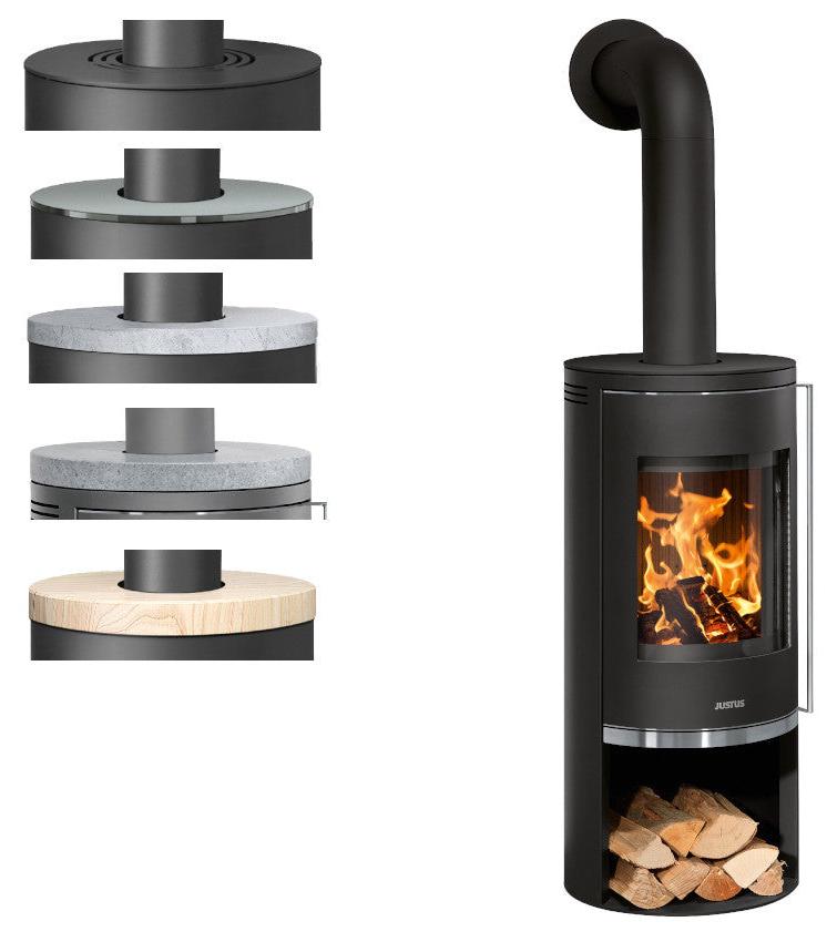 Justus | Kaminofen | Faro 2.0 | 6 kW | Farbwahl