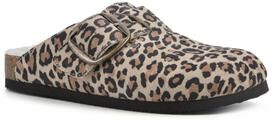 Women's Big Sur Mule by White Mountain in Natural Print Leather (Size 6 M)