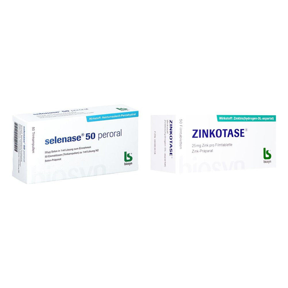 biosyn Arzneimittel GmbH Selenase 50 peroral + Zinkotase 08107533