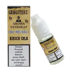Kirsch Cola 10ml 18mg NicSalt Liquid by Gangsterz