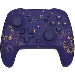 HORI Puff Pouch - Espeon + Umbreon (Switch, Switch 2), Weiteres Gaming Zubehör, Mehrfarbig, Violett