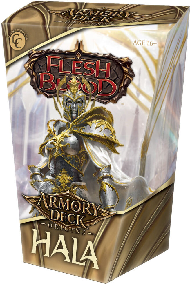 Flesh and Blood TCG: Armory Deck Origins – Hala, Classic Constructed Card Game for One Player, English Language, Legend Story Studios