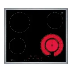 T16SDF9R0 Elektrokochfeld 60cm TouchControl PowerStufe Edelstahlrahmen