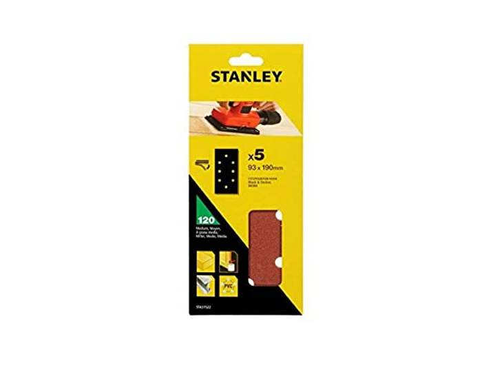 STANLEY STA31522-XJ 5 hojas de lija perforadas