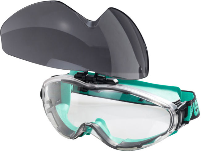 uvex Lunettes de protection intégrales pour soudeurs uvex ultrasonic flip-up, Classe de protection: 5 (9302045)