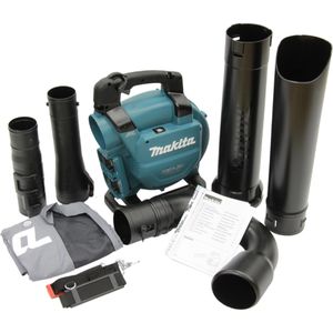 Makita Laubbläser-Laubsauger DUB363ZV, Akku, 2x 18V, mit Absaug-Set