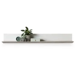 Wandboard LIVIN MARBELLA (BHT 165x22x25 cm) - weiß - BHT 165x22x25 cm