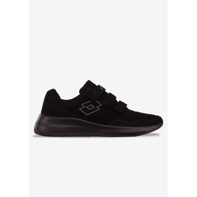 Sneaker LOTTO, Damen, Gr. 36, schwarz (schwarz, dunkelgrau), Synthetik, Textil, Schuhe Sneaker, besonders leicht & bequem