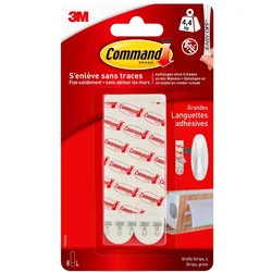 3M Command Large Klebe- und Nachfüll-Strips, 17023P