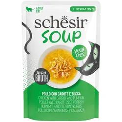 Schesir Soup Hähnchen mit Kürbis, 40g Beutel