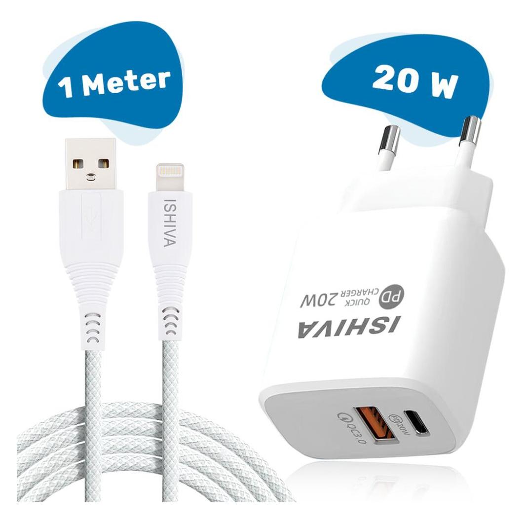 Ishiva UFUZON Adapter+ USB A auf Licht 1m (20 W, 1 Port) (G-435481)
