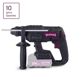 Gomag Akku Bohrhammer GO-BOH230BL 20V SDS+ LED + 2,2 Joule Schlagbohrhammer