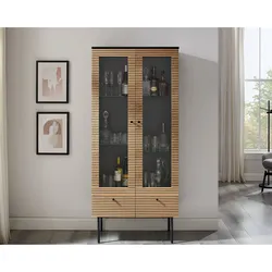 SalesFever »Lyon« Vitrine I 79x179x43 cm