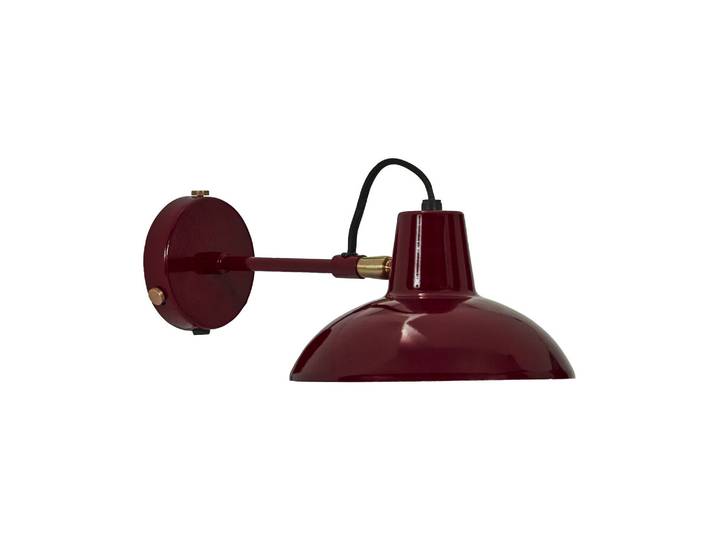 Applique murale 30 cm en fer rouge HDDesk