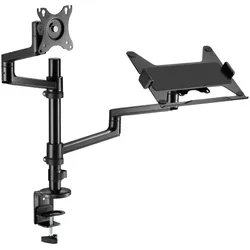 Icy Box IB-MS622-T, Monitor Halterung, Schwarz