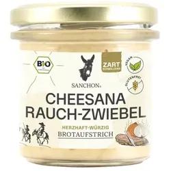 Sanchon Brotaufstrich Cheesana Rauch-Zwiebel bio
