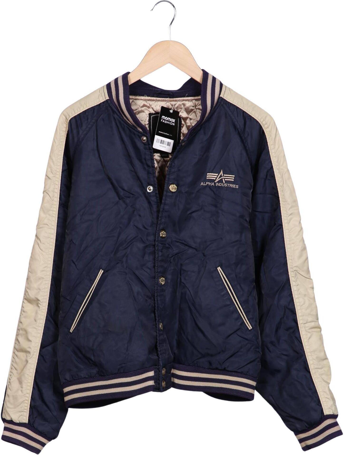Alpha industries Herren Jacke, Mehrfarbig, Gr. L, Synthetik - Second Hand