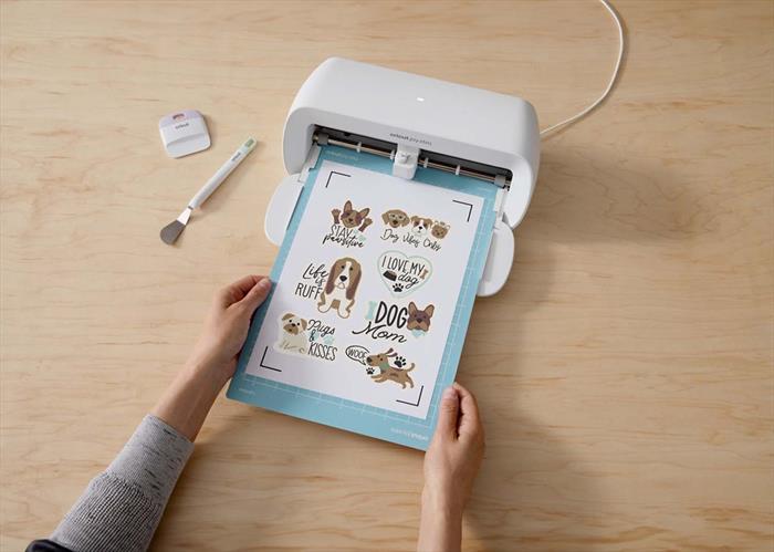 CRICUT Vinile Stampabile A4 (12 Fogli)-bianco