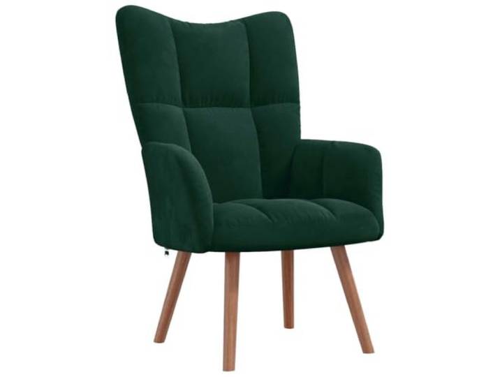 Sessel dunkelgrün Samt mit Steppung, Stahlrahmen, Holzfüße, Gesteppte Rückenlehne, Schaumstoff-Füllung, stabile Konstruktion, elegantes Design, für Wohnzimmer