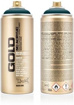 Montana Gold 400ML G6280 Petrol   4048500285233   Verf