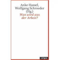 Was wird aus der Arbeit?, Fachbücher von Wolfgang Schroeder, Anke Hassel