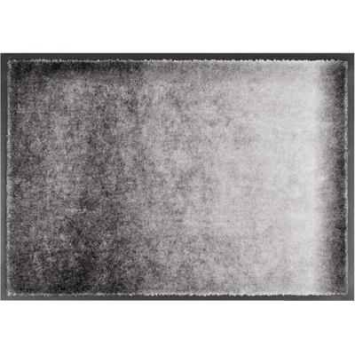 Fußmatte "Miami", grau, B:67cm H:7mm L:100cm, Kunstfaser, SCHÖNER WOHNEN-KOLLEKTION, Teppiche, Fußmatte, Türmatte, Schmutzfang, In und Outdoor, Sauberlauf, waschbar