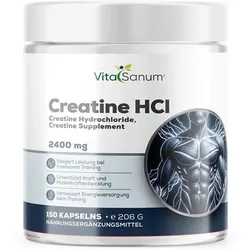 VitaSanum® Creatin HCl – 2400 mg Tagesportion (2 Kapseln)