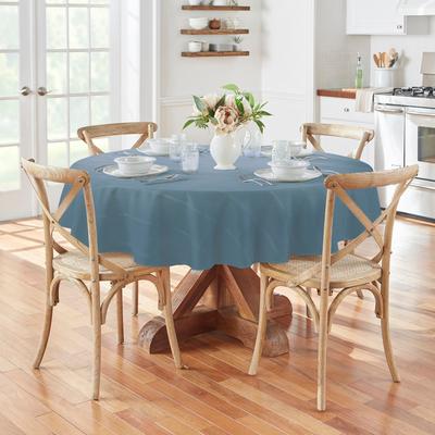 Threadmade Elegance Plaid Jacquard Woven Tablecloth