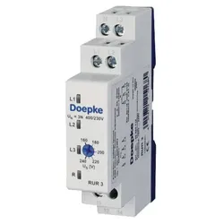 DOEPKE Unterspannungsrelais 250V 1250VA RUR 3 3N 400/230V AC 1TE IP40