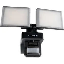 Luxula, Gartenbeleuchtung, LED-Fluter LX400192, mit BM, 2-köpfig, 2x 15 W, 3200 lm, 4000 K (3200 lm, IP54)