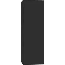 Hochschrank ELA mit Softclose Korpus schwarz smt - Front Front schwarz smt 400x1200x350mm Evenes