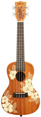 Kala KA-HIBISCUS-C Mahogany Uke Natur seidenmatt