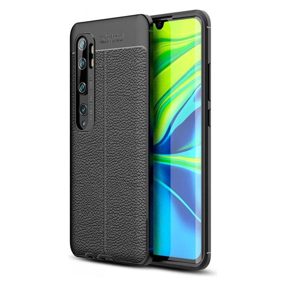 Screenguard Xiaomi Mi Note 10 Hülle Leather Design TPU Cover (Xiaomi Mi Note 10) (00025782)