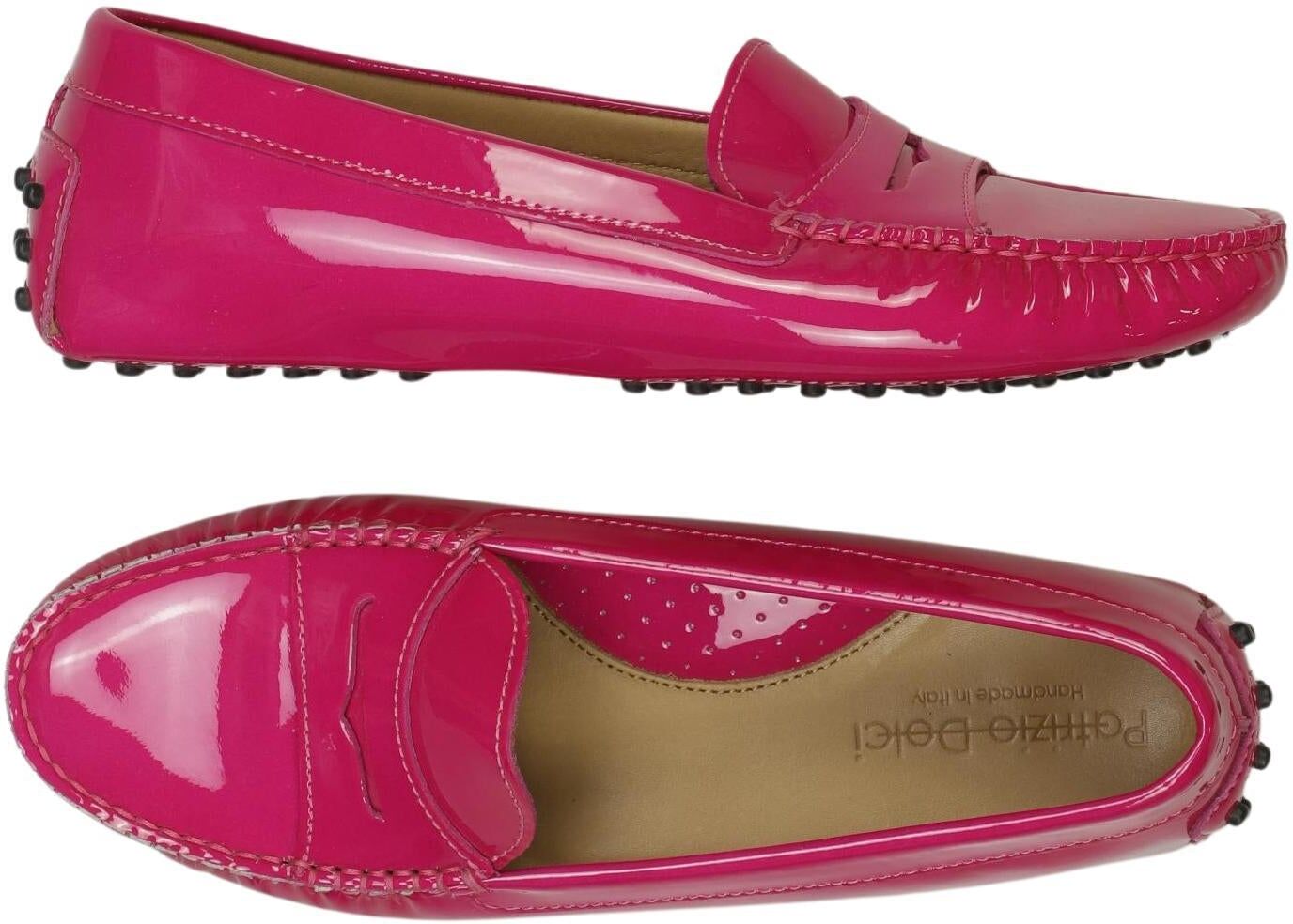 Patrizio Dolci Damen Halbschuh, Pink, Gr. EU 37, Leder - Second Hand
