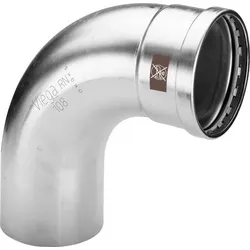 Viega Bogen TEMPONOX XL 1716.1XL IxA, 76,1mm, 90 Grad, Stahl nichtrostend