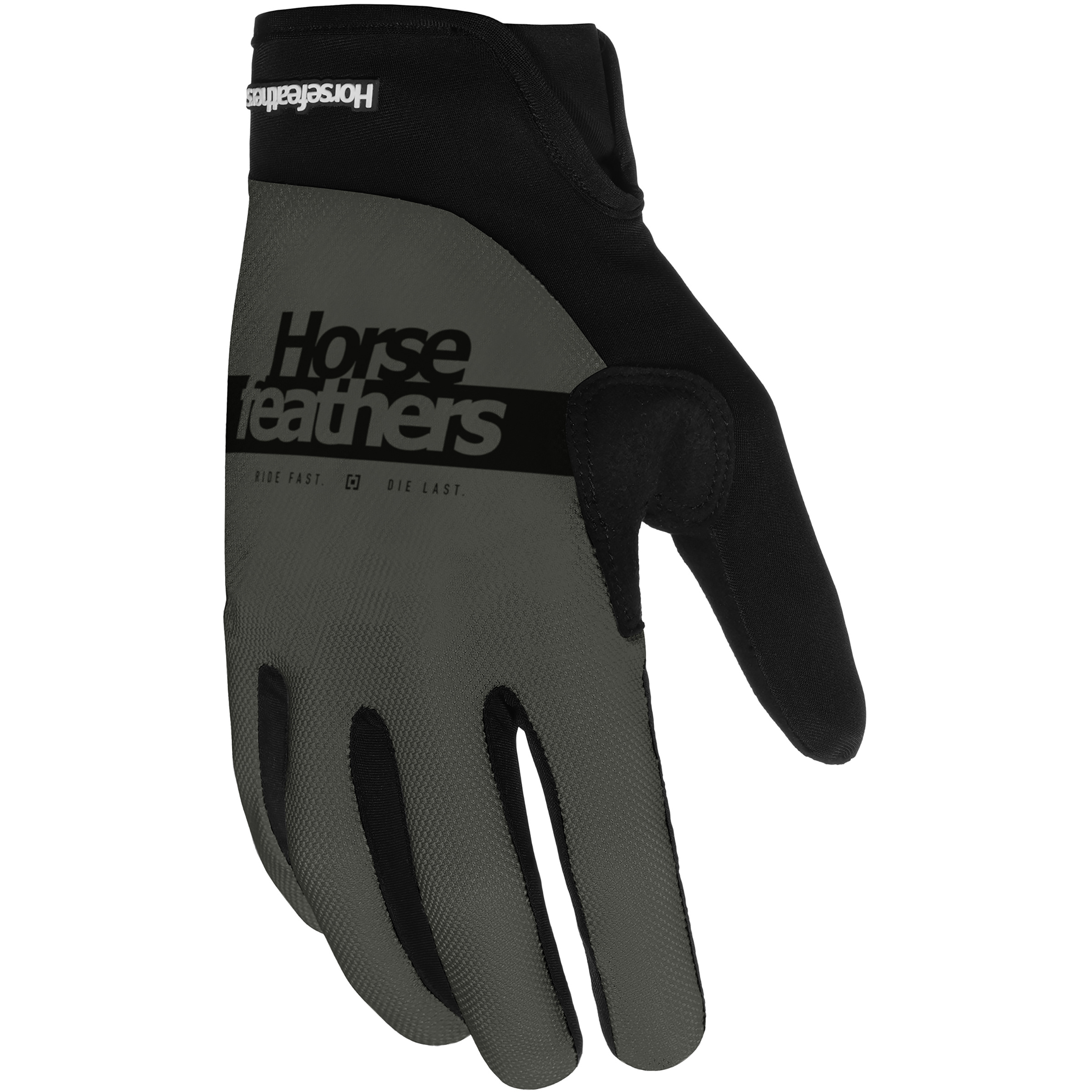 Horsefeathers Digger Fingerhandschuhe grau Größe S Mountainbike Widerstandsfähig